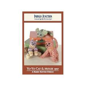  Yo Yo Cat & Mouse Pattern By Indygo Junction Arts, Crafts 
