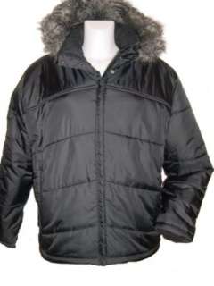   Insulated Puffer Jacket, Plus Sizes, Winter White or Black Clothing