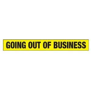   Going out of Business   Vinyl Outdoor Banner   16x2