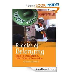 Riddles of BelongingIndia in Translation and Other Tales of 