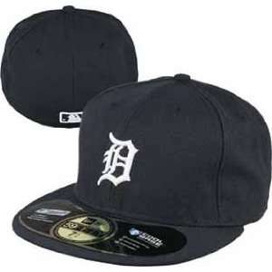 Detroit Tigers New Era 59Fifty Authentic Exact Fit Baseball Cap   Size 