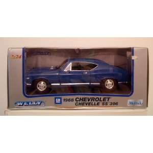    1968 Chevy Chevelle SS396 Diecast by Welly 124 Toys & Games