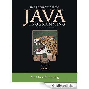 Introduction to Java Programming, Comprehensive Version, 9/e Y 