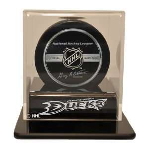  Anaheim Ducks Hockey Puck Display Case Sports 