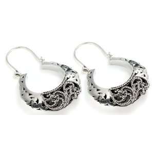   Sterling Silver 16g Bali Drop SIRENS Earrings   Price Per 2: Jewelry