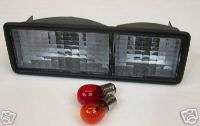 LAND ROVER DISCOVERY REAR BUMPER LAMPS LIGHTS L/H CLEAR  