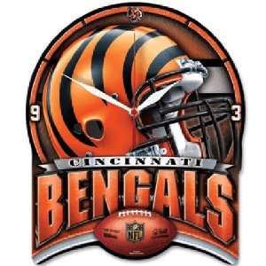    NFL Cincinnati Bengals High Definition Clock: Sports & Outdoors