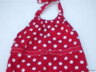 Gymboree Poppy Love Red Dot Dress Size 6 NWT NEW  