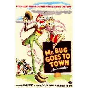  Mr. Bug Goes to Town Movie Poster (11 x 17 Inches   28cm x 
