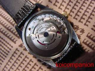   Authentic Rolex Gold Capped Bezel 1025 1530 Automatic 26J Mens Watch