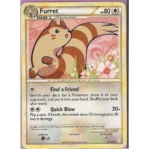  Pokemon   Furret (21)   HeartGold SoulSilver Toys & Games