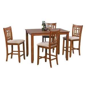   Leg Table by Winners Only   Medium Oak (DZT43649): Home & Kitchen