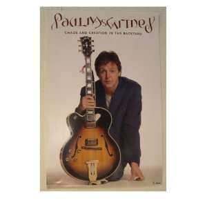  Paul McCartney Poster The Beatles Chaos & Creation And 