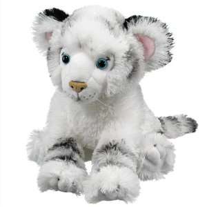  White Tiger Stuffed Animal Plush Toy 11 L: Toys & Games