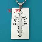 b5615 Fancy Style Stainless 316L Steel Chain Pendant Necklace Gift 