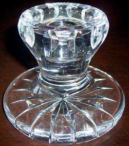 Waterford Crystal Candlestick Candle Holder Thick/Heavy  