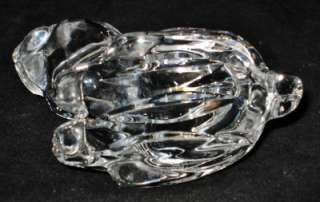 Waterford Crystal Easter Bunny Rabbit Figurine, 2 7/8 Tall  