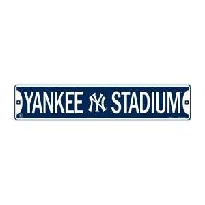  New York Yankees Yankee Stadium Metal Street Sign (24x5 