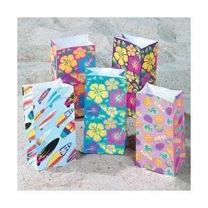 36 ct Tropical Print Gift Bags Toys & Games