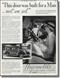 1933 Hupmobile 4 Door Sedan   Doors for a Man Car Ad  
