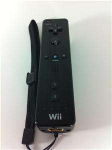 Official Genuine Nintendo Wii Controller   Black  