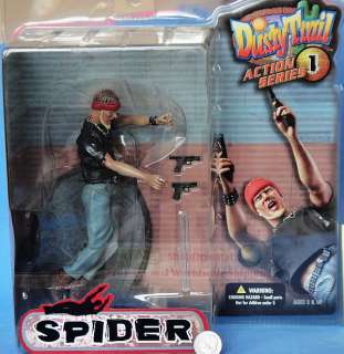 Dusty Trail action figure Spider psycho street gun fight Dusty_30006 
