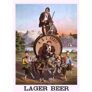  Lager Beer 20x30 poster