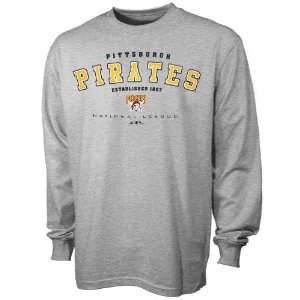  adidas Pittsburgh Pirates Ash Ambush Long Sleeve T shirt 