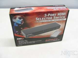 PORT HDMI SWITCHER SELECTOR SWITCH V1.3 1080P PS3  