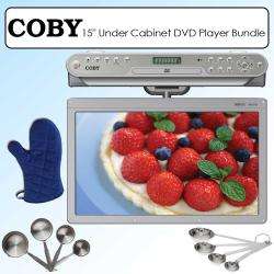 Coby KTFDVD1560 15 inch Widescreen TFT Under the cabinet DVD/CD Player 