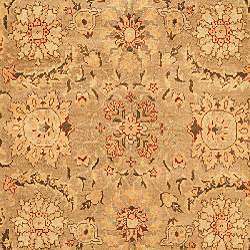 Oushak Legacy Hand knotted Camel Wool Rug (6 x 9)  Overstock