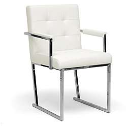 Collins Ivory Mid Century Accent Chair  Overstock