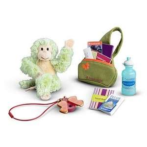 AMERICAN GIRL Doll Year JESS Travel Accessories MONKEY  