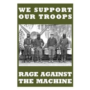  Music   Rock Posters Rage Against The Machine   Troops 
