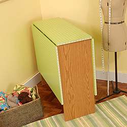 Arrow Pixie Green Sewing Cabinet and Cutting Table  Overstock