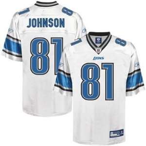   Detroit Lions White Authentic Jersey Size 54: Sports & Outdoors