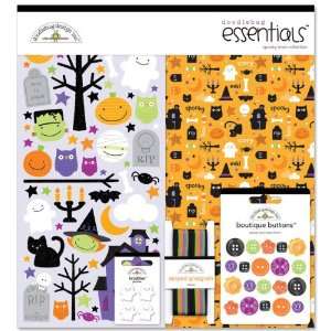 Doodlebug Design   Spooky Town Collection   Halloween   Essentials Kit