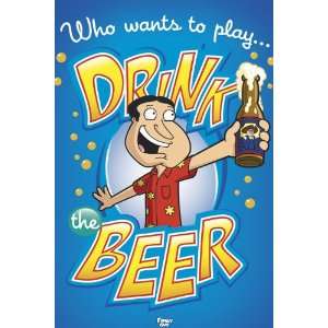  Humour Posters Family Guy   Who Wants To Play   35.7x23.8 
