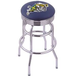 United States Naval Academy Steel Stool with 2.5 Ribbed Ring Logo 