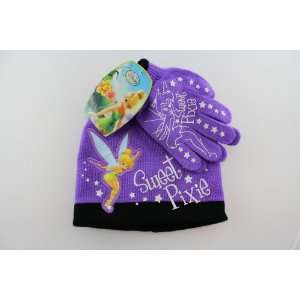  Tinkerbell Sweet Pixie Beanie and Glove Set (Purple) Toys 