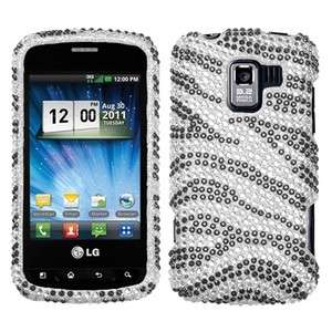   Diamond BLING Hard Case Snap on Phone Cover for LG Enlighten VS700