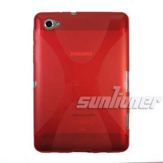 Samsung Galaxy Tab 7.7 / P6800 TPU Silicone Case Skin Cover . in BLACK 