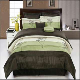  Style 7 Piece Polyester Comforter Sets   Matching Curtains Available