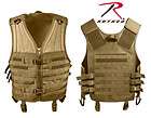 ROTHCO MOLLE COMPATIBLE MODULAR TACTICAL VEST COYOTE BROWN NEW 