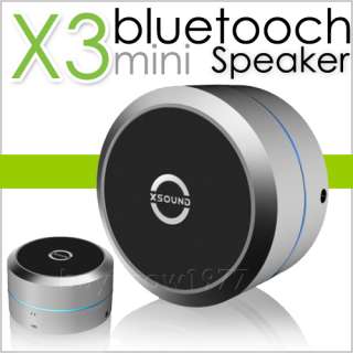 New X3 Bluetooth Mini Wireless Speaker for iPad iPhone  