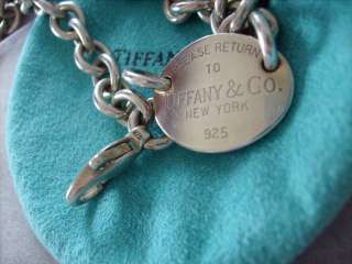 Tiffany & Co. Return To Tiffany Oval Tag Necklace  