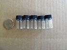 MINI 1 GLASS VIAL BOTTLEs FOR YOUR GOLD PAN GOLD