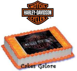 Harley Davidson Extreme Cake Decoration Topper Set Kit Party Favor Toy 