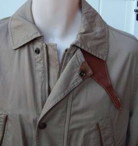 Ralph Lauren mens polo coat jacket khaki bedford $395 small nwt  