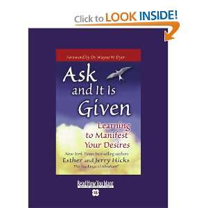   Manifest Your Desires (9781458730534) Esther and Jerry Hicks Books